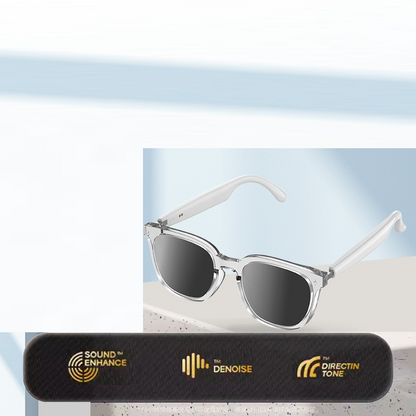 Occhiali da sole intelligenti Bluetooth AI Multifunzionali Traduzione in tempo reale Cuffie Chiamate Ascolto musica - Stilex