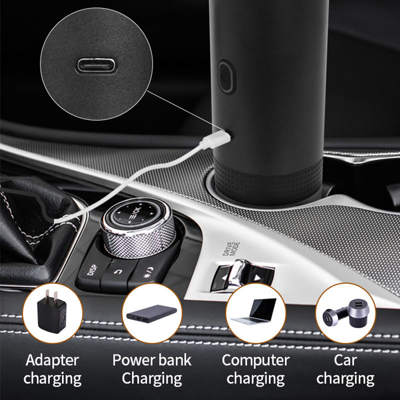 Macchina da caffè cordless 3 in 1 aggiornata 2025 - 20 bar portatile per auto/campeggio/casa, capsule/polvere, riscaldamento rapido tramite USB - Stilex