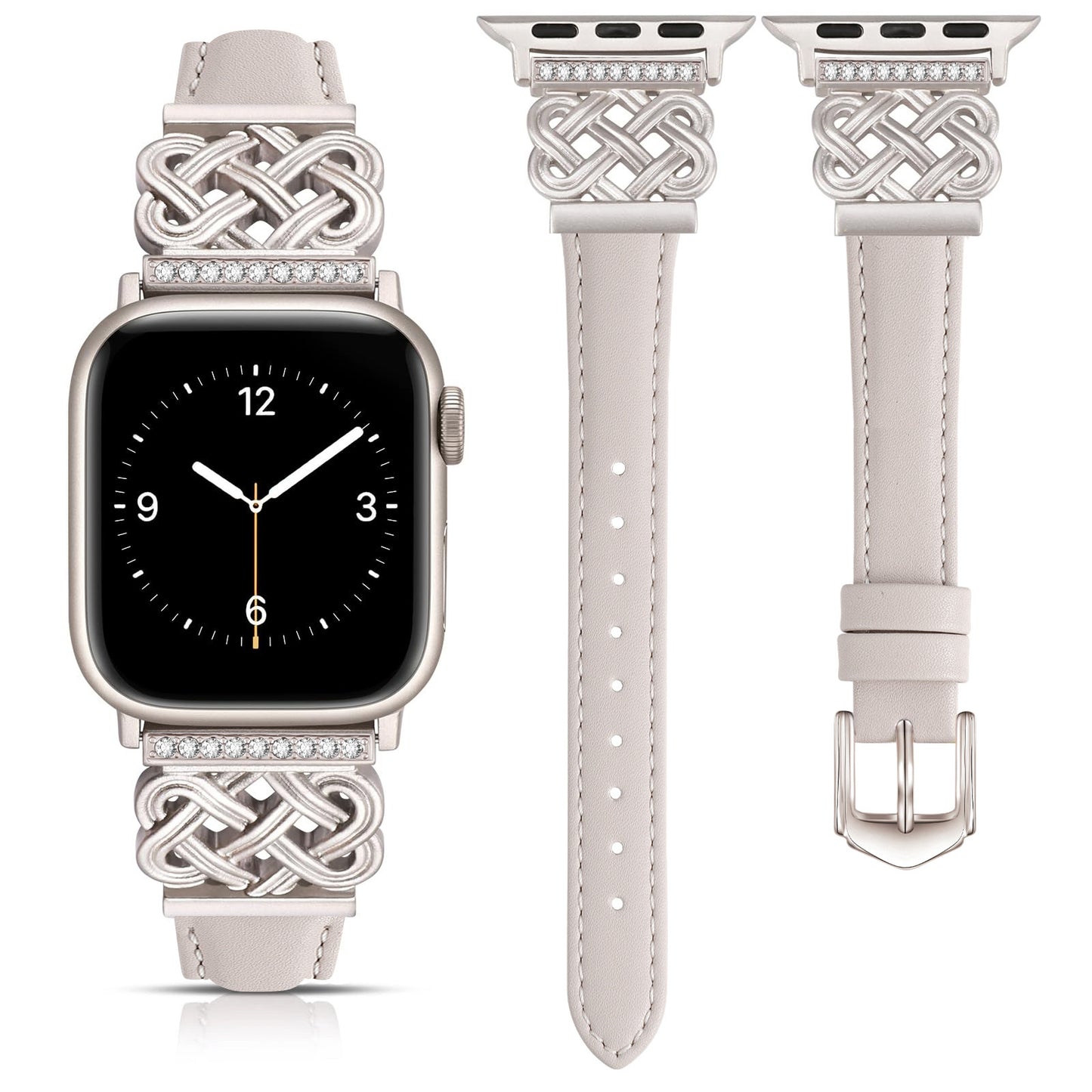 Cinturino compatibile con Apple Watch Band iWatch S10/SE98765 Cinturino ultrasottile in metallo - Stilex