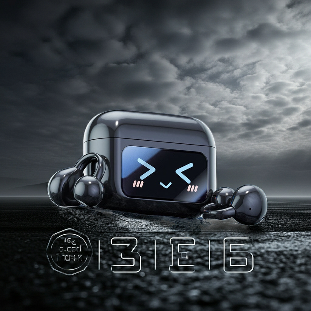 Auricolari wireless con clip aperta BT 5.4 Auricolari sportivi con microfono integrato Cuffie fitness Cuffie impermeabili per allenamento/corsa - Stilex
