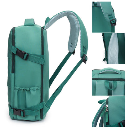 Zaino da viaggio . borsa per laptop approvata per l'aereo, per scuola e lavoro, bagaglio a mano impermeabile per uomini e donne - Stilex