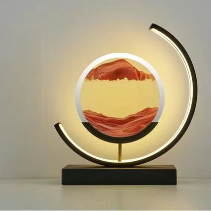 Lampada LED per dipingere con la sabbia che scorre: luce notturna per la casa (opzione regalo) - Stilex