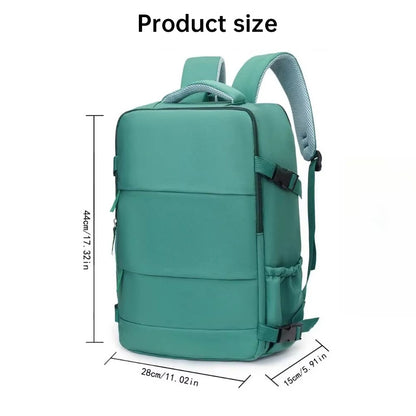 Zaino da viaggio . borsa per laptop approvata per l'aereo, per scuola e lavoro, bagaglio a mano impermeabile per uomini e donne - Stilex