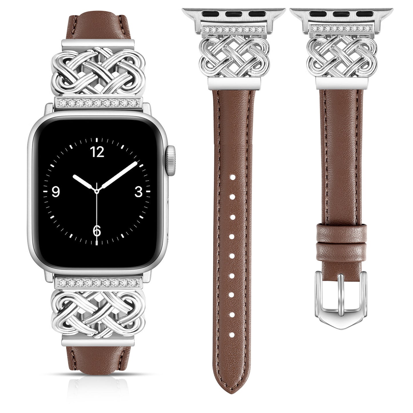Cinturino compatibile con Apple Watch Band iWatch S10/SE98765 Cinturino ultrasottile in metallo - Stilex