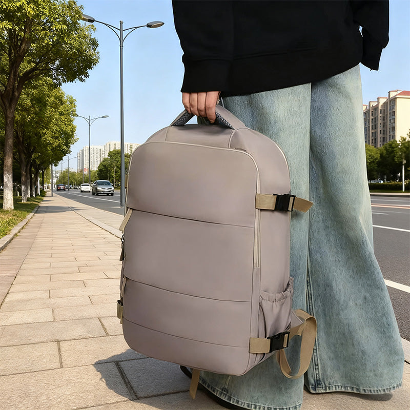 Zaino da viaggio . borsa per laptop approvata per l'aereo, per scuola e lavoro, bagaglio a mano impermeabile per uomini e donne - Stilex