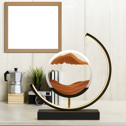 Lampada LED per dipingere con la sabbia che scorre: luce notturna per la casa (opzione regalo) - Stilex
