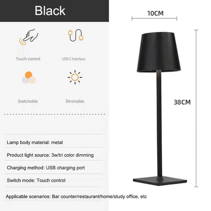 Lampada da tavolo con piedini alti in ferro battuto .piccola luce notturna creativa  luce notturna moderna e semplice - Stilex