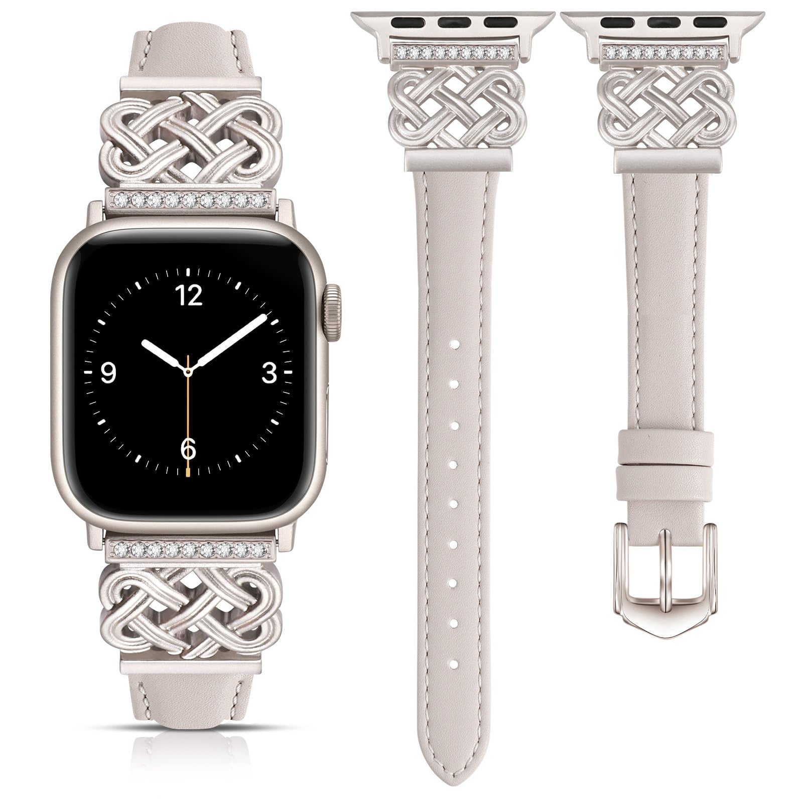 Cinturino compatibile con Apple Watch Band iWatch S10/SE98765 Cinturino ultrasottile in metallo - Stilex