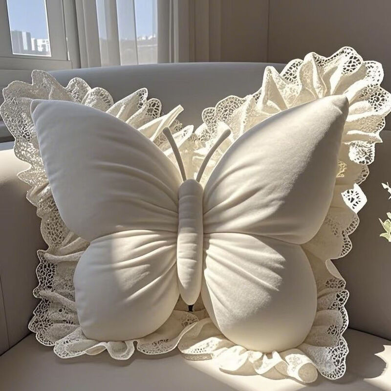 Cuscino a forma di farfalla - Ufficio, soggiorno, camera da letto (con fiocco). Cuscino per divano/auto - Stilex