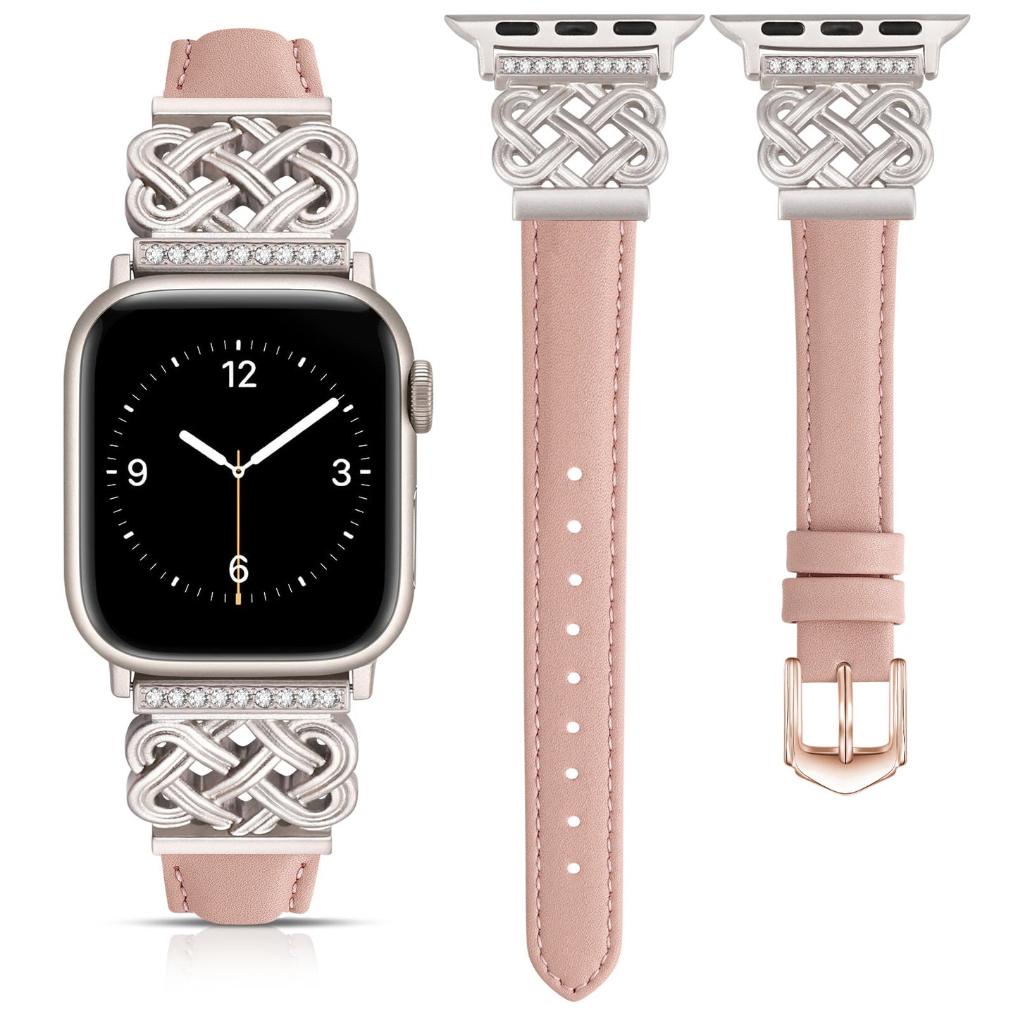 Cinturino compatibile con Apple Watch Band iWatch S10/SE98765 Cinturino ultrasottile in metallo - Stilex