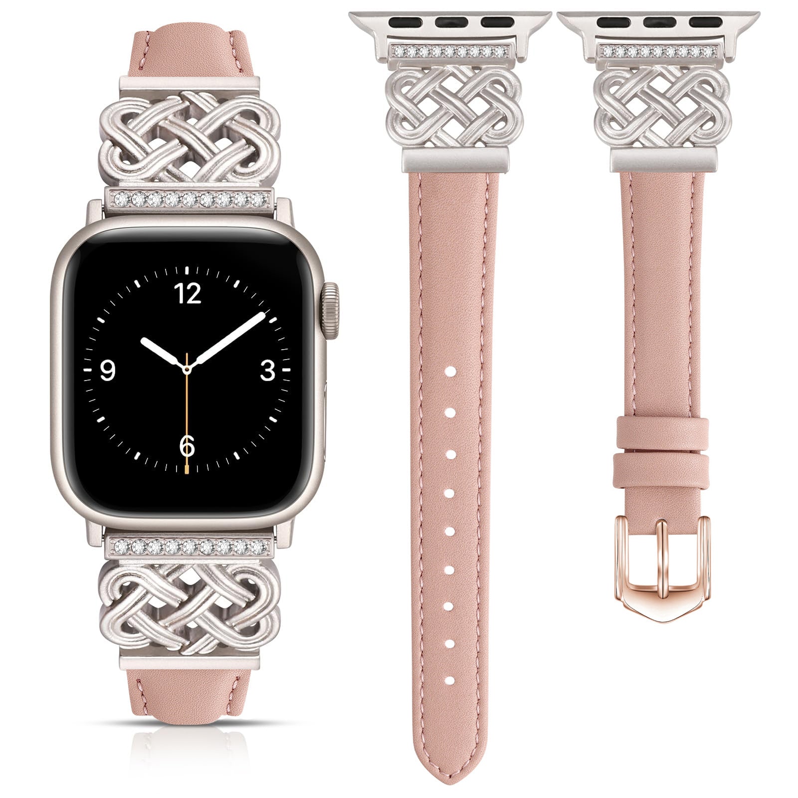 Cinturino compatibile con Apple Watch Band iWatch S10/SE98765 Cinturino ultrasottile in metallo - Stilex