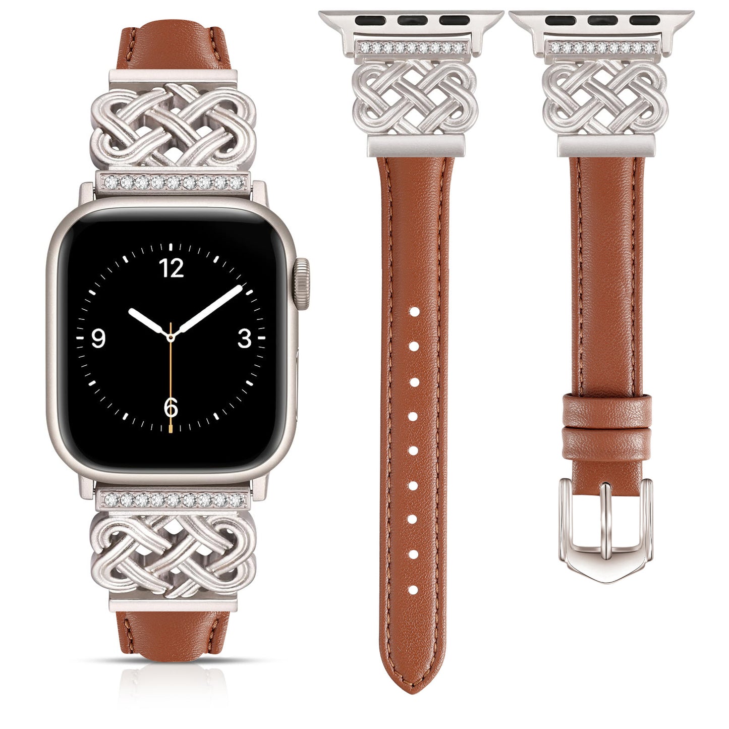 Cinturino compatibile con Apple Watch Band iWatch S10/SE98765 Cinturino ultrasottile in metallo - Stilex