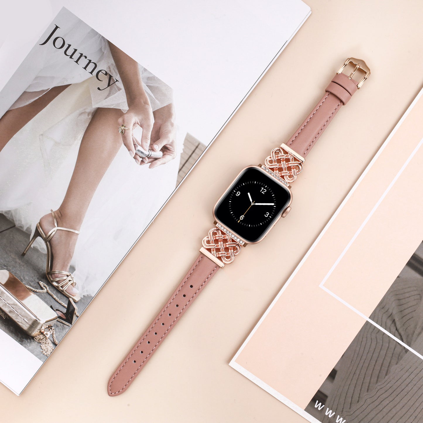 Cinturino compatibile con Apple Watch Band iWatch S10/SE98765 Cinturino ultrasottile in metallo - Stilex