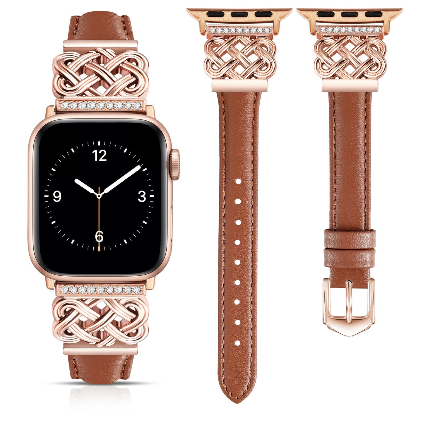Cinturino compatibile con Apple Watch Band iWatch S10/SE98765 Cinturino ultrasottile in metallo - Stilex