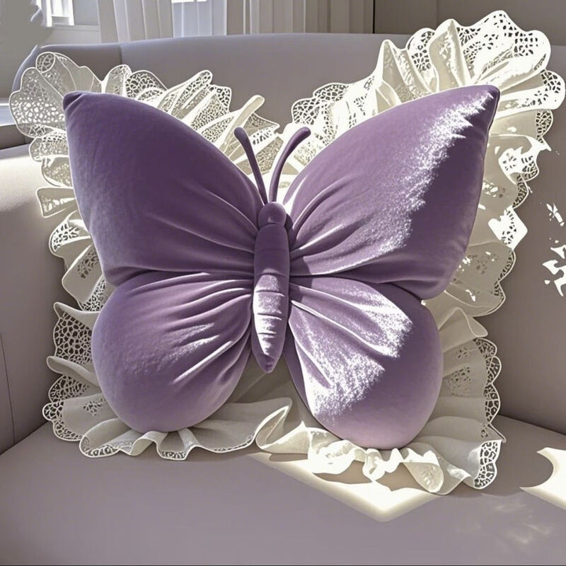 Cuscino a forma di farfalla - Ufficio, soggiorno, camera da letto (con fiocco). Cuscino per divano/auto - Stilex